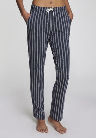 Vivance Pyjamahose VIVANCE DREAMS, Damen, Gr. 32/34, N-Gr, blau (dunkelblau, gestreift), Single Jersey, Obermaterial: 50% Baumwolle, 50% Viskose, gestreift, b