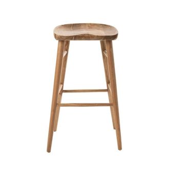 Miv Interiores (Taburete Farlo de fibras naturales color marr&oacute;n)