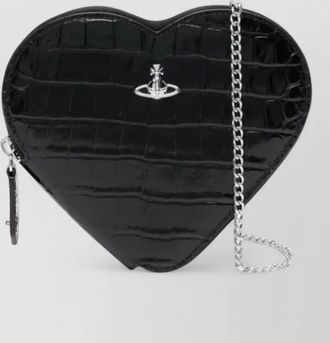 Vivienne Westwood new heart leather crossbody bag