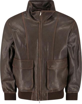 Dunst Lambs-leather Flap-pocket Jacket