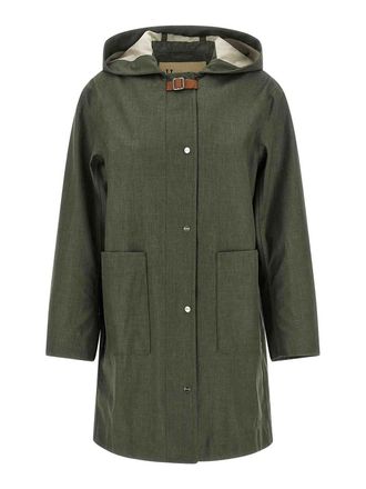 Herno Linen Raincoat