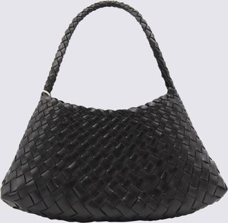 Dragon Diffusion Black Leather Rosanna Shoulder Bag