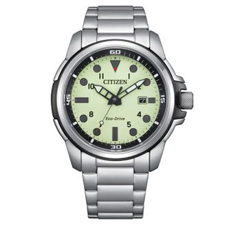 Citizen Mens Eco-drive Green Dial Watch