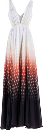 Saiid Kobeisy Gradient Printed Dress