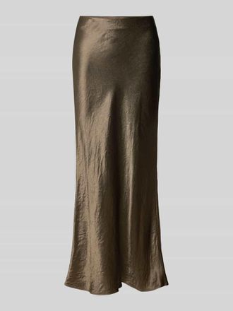 HUGO BOSS Maxirock mit Rei&szlig;verschluss Modell Vesatie in Oliv, Gr&ouml;&szlig;e 42