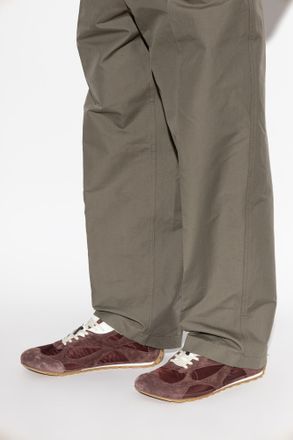 Bottega Veneta Orbit Flash Sports Shoes, Mens, Brown