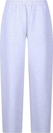 Alexander Wang Allover Hotfix Mid Rise Relaxed Sweatpant - Dames - Sweatpants - Grijs - XS - Katoen - Broeken