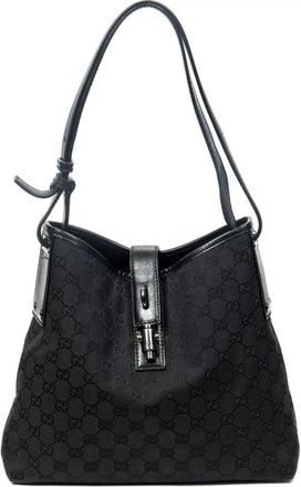 Gucci Borsa a spalla in tela GG 2000 - Nero