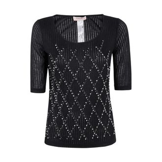 Twinset Dames, Blouses & Shirts, Zwart, Maat: S Poliester
