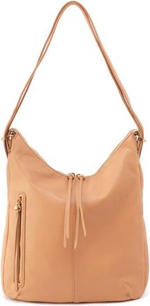 Hobo Merrin Leather Convertible Backpack in Sandstorm at Nordstrom