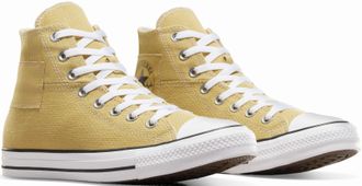 Converse Sneaker CONVERSE CHUCK TAYLOR ALL STAR CANVAS & JACQ, Damen, Gr. 40, gelb (utility sunflower), Textil, Schuhe Sneaker
