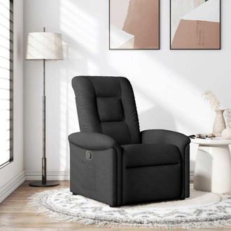 vidaXL Vidaxl - Sill&oacute;n Reclinable De Tela Negro
