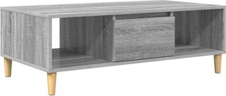 vidaXL Mesa de Café Gris sonoma 103.5 x 60 x 35 cm Vidaxl