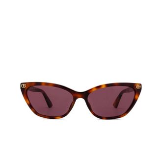 Gucci Sunglasses, female, Brown, Size: 58 MM Stylish Sunglasses