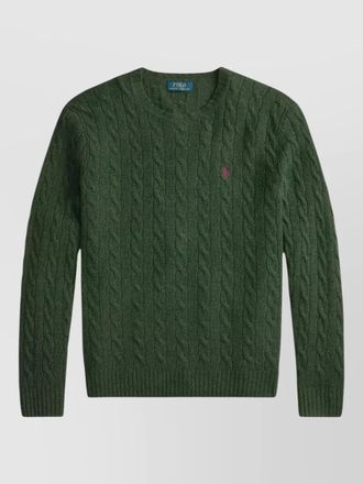 Polo Ralph Lauren cable-knit wool and cashmere crewneck jumper