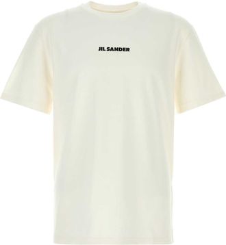 Jil Sander White Cotton T Shirt