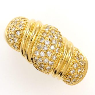 C&A Yellow Gold Yellow Gold (18K) Band Ring (Pre-Owned)
