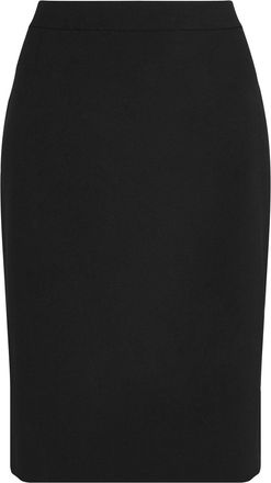 HUGO BOSS Vilea effen kokerrok voor dames (Zwart)