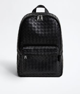 Bottega Veneta Intrecciato Backpack - Black - Unisex - U