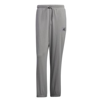 adidas Mens adidas Logo Solid Color Sports Pants/Trousers/Joggers Autumn Gray IC7840