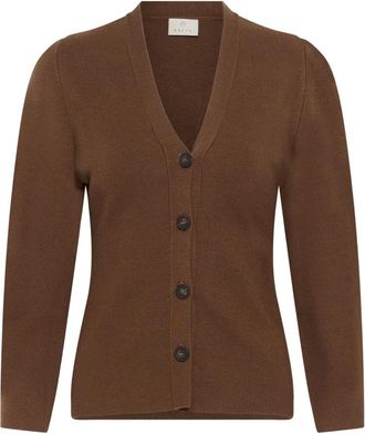Kaffe Tejidos - Knitwear - Mujer - Marr&oacute;n - 2XL