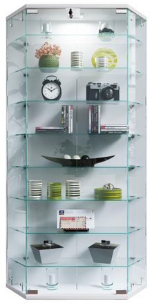 ebuy24 Ebuy24 - Estuche De Cristal Vcm Colgante Estuche De Cristal Con Vidrio De Seguridad Esg Dimensiones Aprox. Al. 114 X An. 83 X T. 17 Cm Gabinete Colgan
