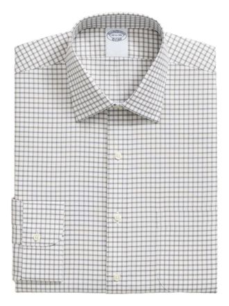 Brooks Brothers Camicia a quadri - Bianco