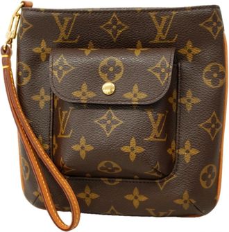 Louis Vuitton Brown Pouch (Pre-Owned)
