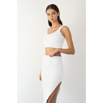 Kathryn McCarron Bardot Skirt in White at Nordstrom, Size X-Large