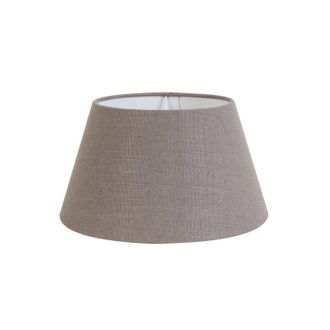 Light & Living Pantalla De L&aacute;mpara - Livigno - Marr&oacute;n - Textil - Light&living
