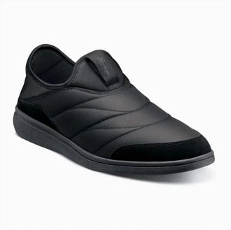 Florsheim Mens Java Moc Nylon Shoes In Black