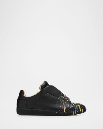Maison Margiela Future Leather Low-Top Sneakers