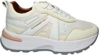 Alexander Smith sneaker Pelle - Dames - Sneakers - Wit - 40 EU - Leer - Schoenen