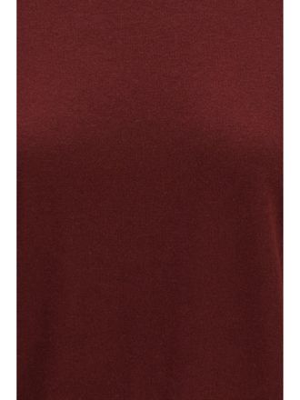 Max Mara Womens Wool T-Shirt Marea Burgundy (ovis Aries) T-Shirts & Jerseys