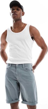 G-Star Mosa - Pantaloncini di jeans salvia-Verde