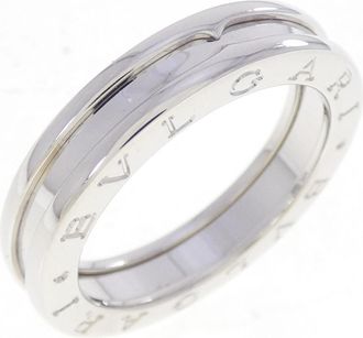 Bulgari White Gold White Gold (18K) Band Ring (Pre-Owned)