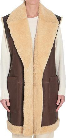 Bottega Veneta Brown Shawl Lapel Jacket