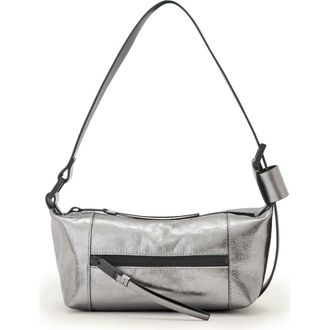 AllSaints Mini Vega Shoulder Bag in Gunmetal Grey at Nordstrom