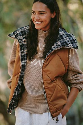 Varley Miya Reversible Gilet Vest Jacket