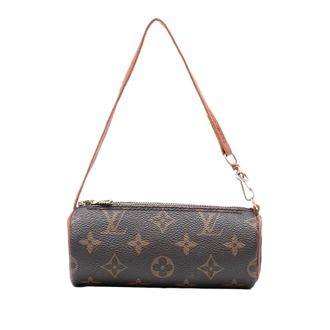 Louis Vuitton Pre-owned Womens Monogram Papillon Pochette - Brown Textile - One Size