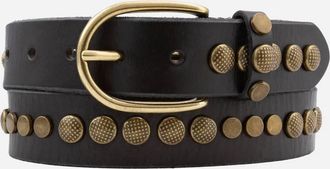Amsterdam Heritage Womens Jaya Studded Belt In Black