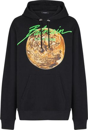 Balmain Hombre, Sudaderas, Negro, Talla: XL