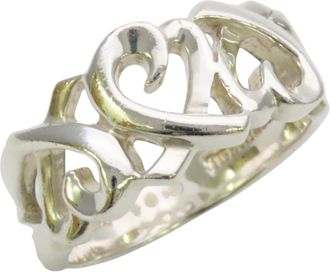 Tiffany & Co. Silver Silver 925 Band Ring (Pre-Owned)