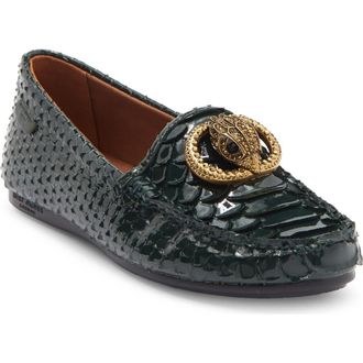 Kurt Geiger Chelsea Scale Loafer in Dark Green at Nordstrom Rack, Size 6.5