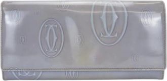 Cartier Pre-owned Wallets, female, Purple, Size: ONE SIZE Pre-owned Long wallet (bi-fold)