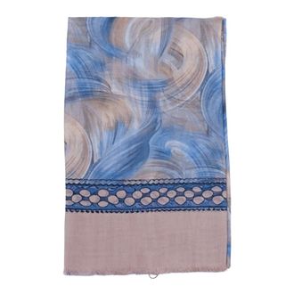 D'Aniello Scarves, unisex, Blue, Size: ONE SIZE Stola Perla 140 x 180