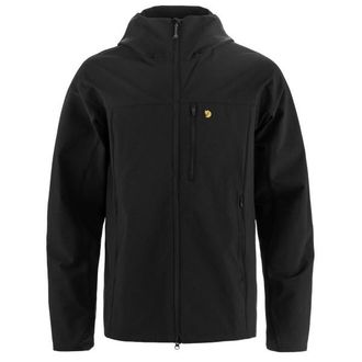 Fj&auml;llr&auml;ven Bergtagen Stretch Jacket Softshelljacke f&uuml;r Herren | schwarz
