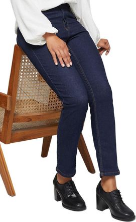 Wallis Wide Fit Dante Lace Up High Block Heeled Loafers, 8, Black