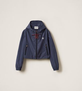 Miu Miu Technical fabric blouson jacket