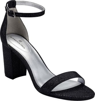 Bandolino Armory Heeled Sandal Navy BNARMORY2-423 Womens